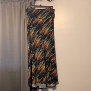 Lularoe maxi skirt xl
